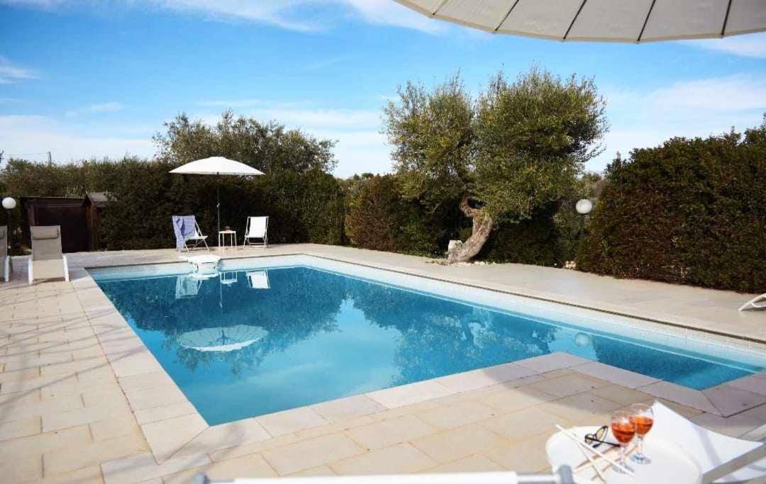 Villa Trulli Azzalema With Exclusive Pool Brindisi Esterno foto